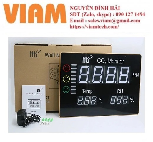 MÁY ĐO NHIỆT ĐỘ, ĐỘ ẨM, KHÍ CO2 HT-2008