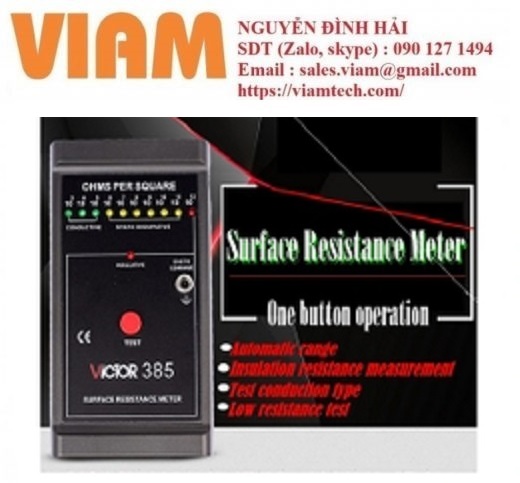 ĐỒNG HỒ ĐO ĐIỆN TRỞ CÁCH ĐIỆN VICTOR 385