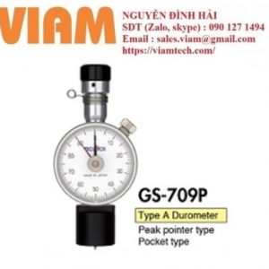 Đồng hồ đo độ cứng nhựa cao su bỏ túi Teclock GS-709P