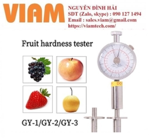 MÁY ĐO ĐỘ CỨNG TRÁI CÂY, HOA QUẢ GY-1